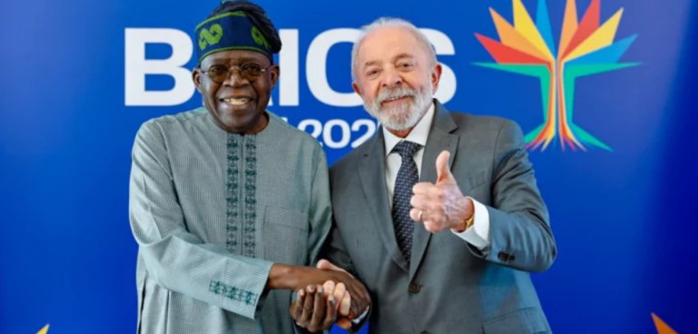 Lula e Bola Tinubu
