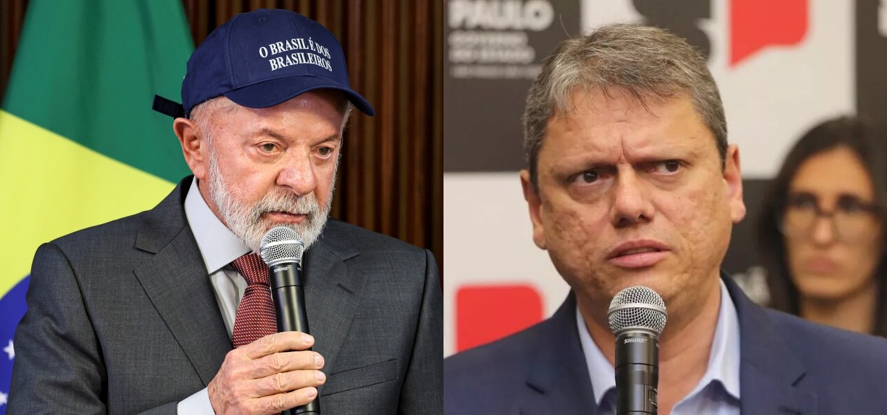 Lula e Tarcísio de Freitas