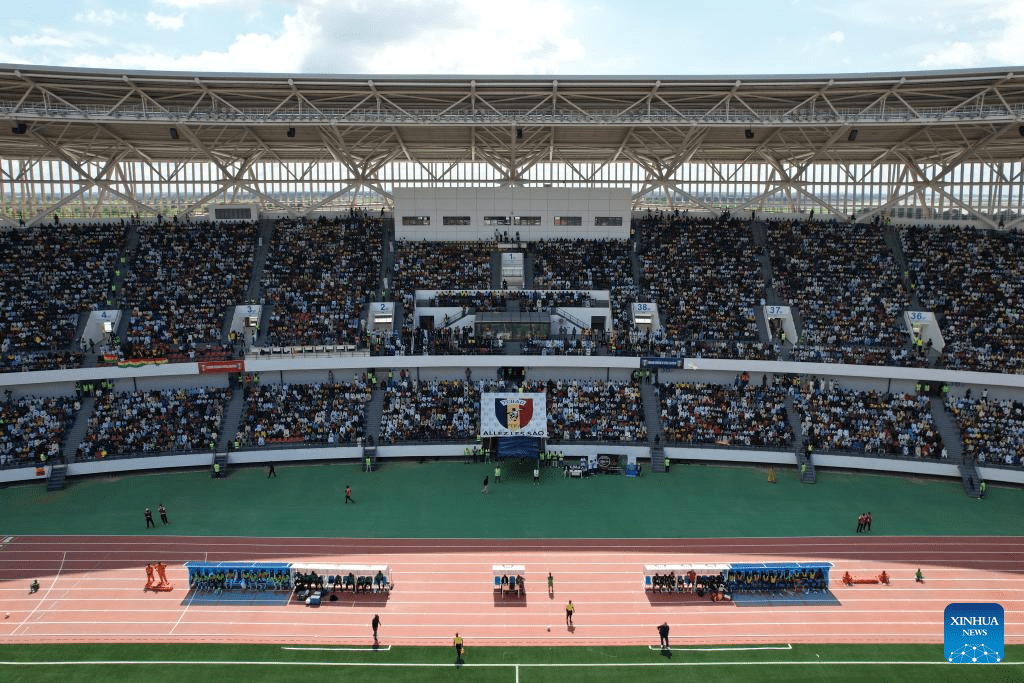Destaque: Estádio Olímpico construído pela China faz estreia histórica no Chade com eliminatórias da Copa do Mundo