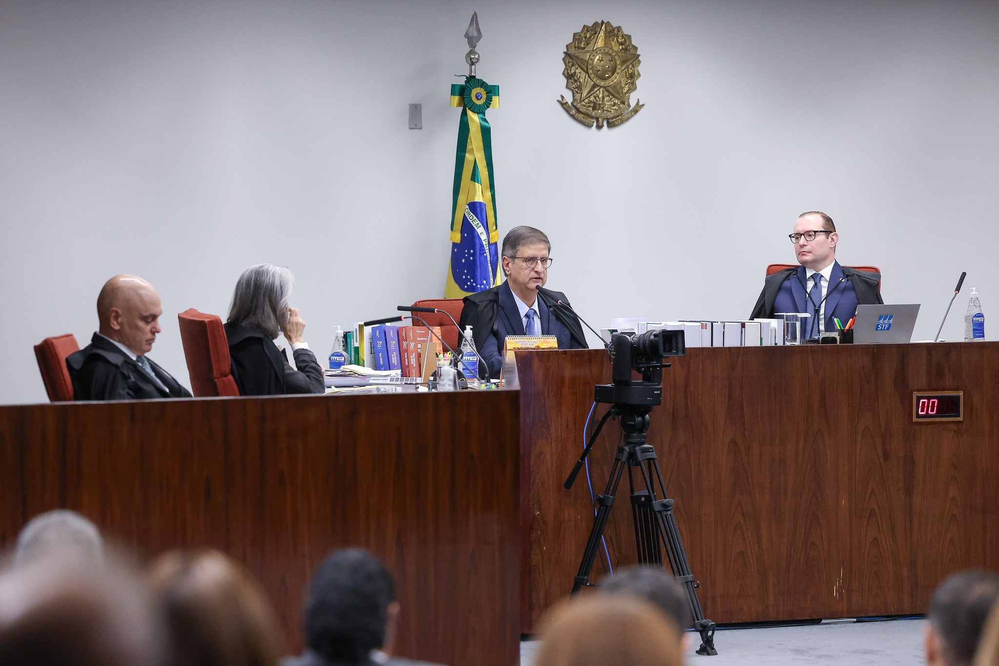 Procurador-geral da República, Paulo Gonet, durante abertura do julgamento da trama golpista