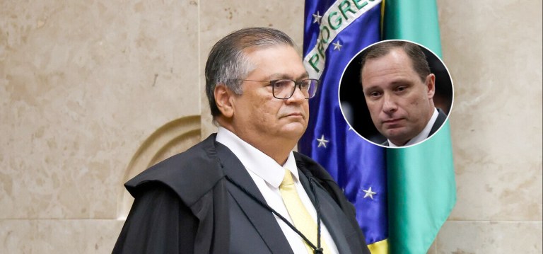 Flávio Dino e Mauro Cid