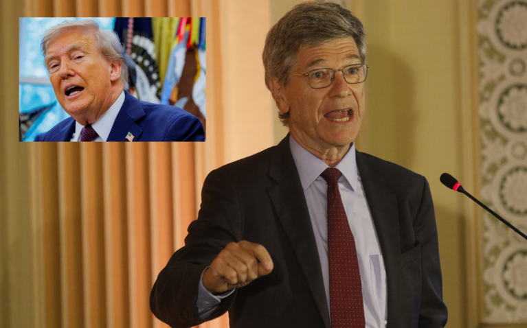 Donald Trump e Jeffrey Sachs
