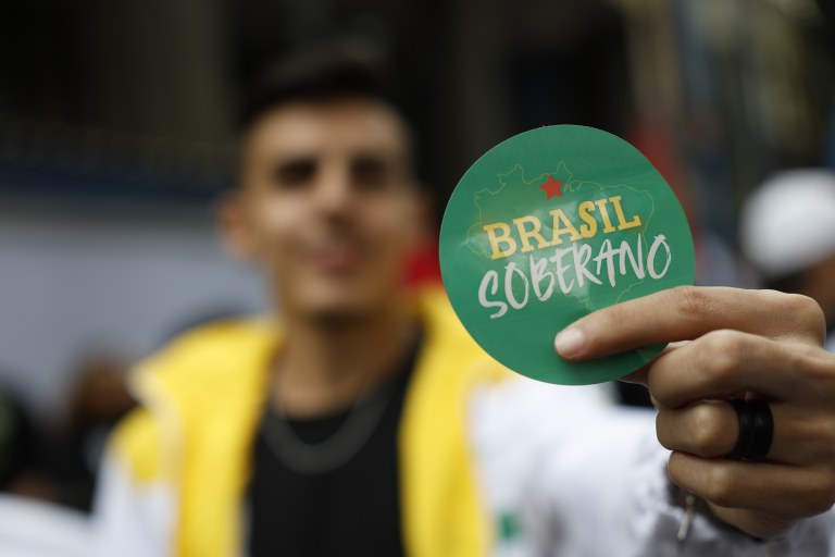 Rio de Janeiro (RJ), 07/09/2025 – O Grito dos Excluídos e Excluídas reúne manifestantes na região central da cidade