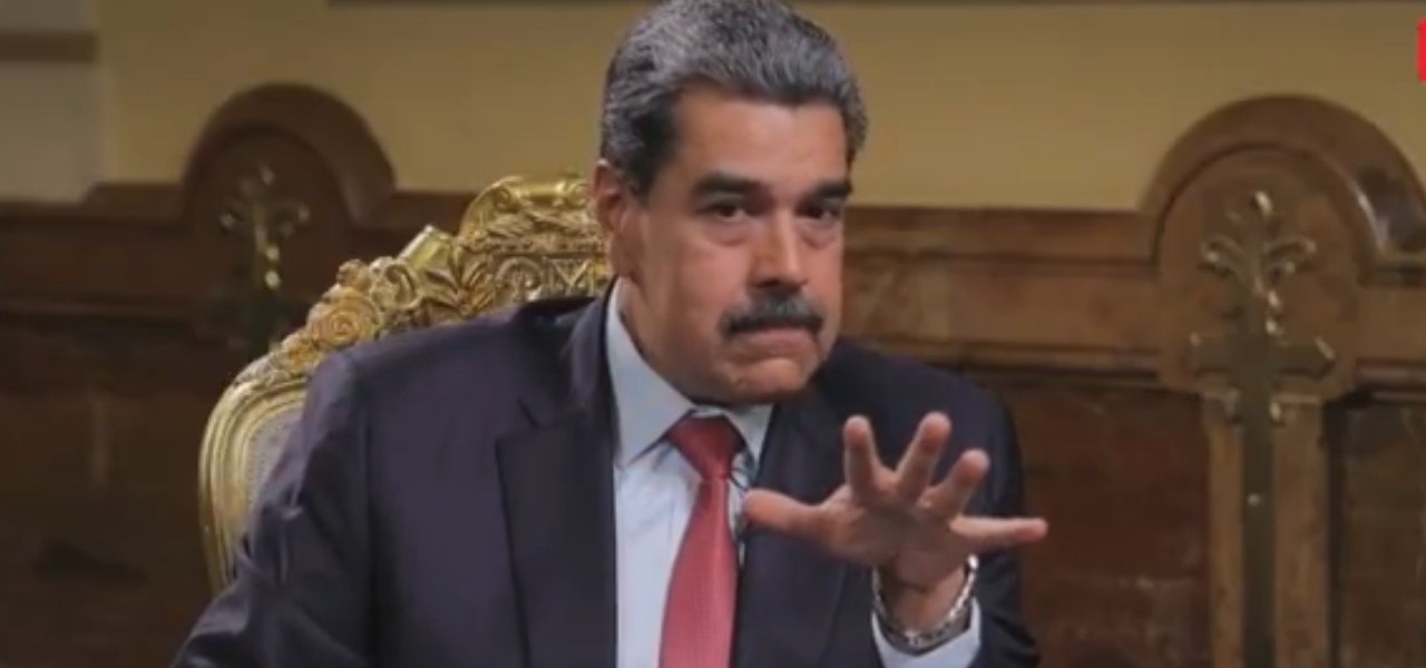 Nicolás Maduro em entrevista