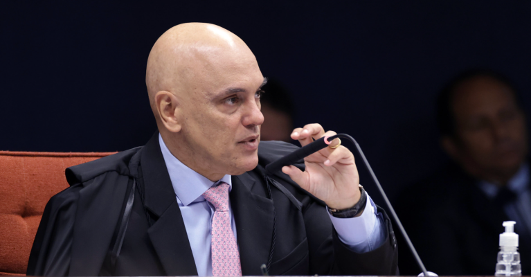 O ministro Alexandre de Moraes, do Supremo Tribunal Federal (STF) - 9 de setembro de 2025