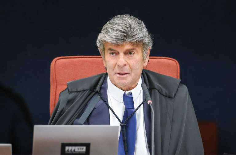 O ministro do STF Luiz Fux - 10 de setembro de 2025
