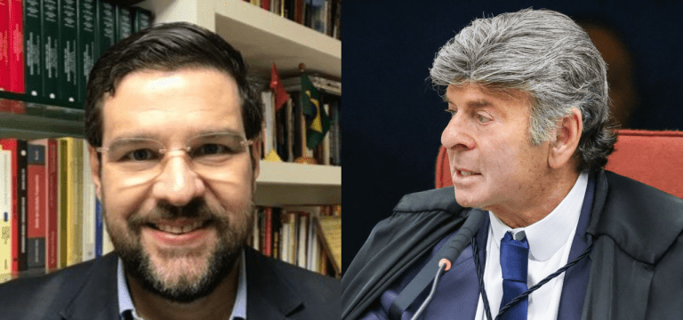 Marcelo Uchôa e Luiz Fux