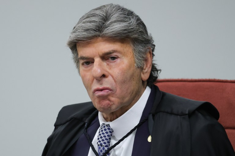 Brasília (DF) 02/09/2025 - O ministro Luiz Fux na sessão do STF do julgamento de Bolsonaro e de mais sete réus da trama golpista