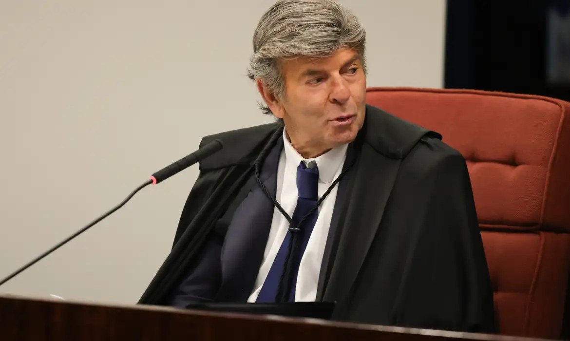 O ministro do STF Luiz Fux - 10 de setembro de 2025