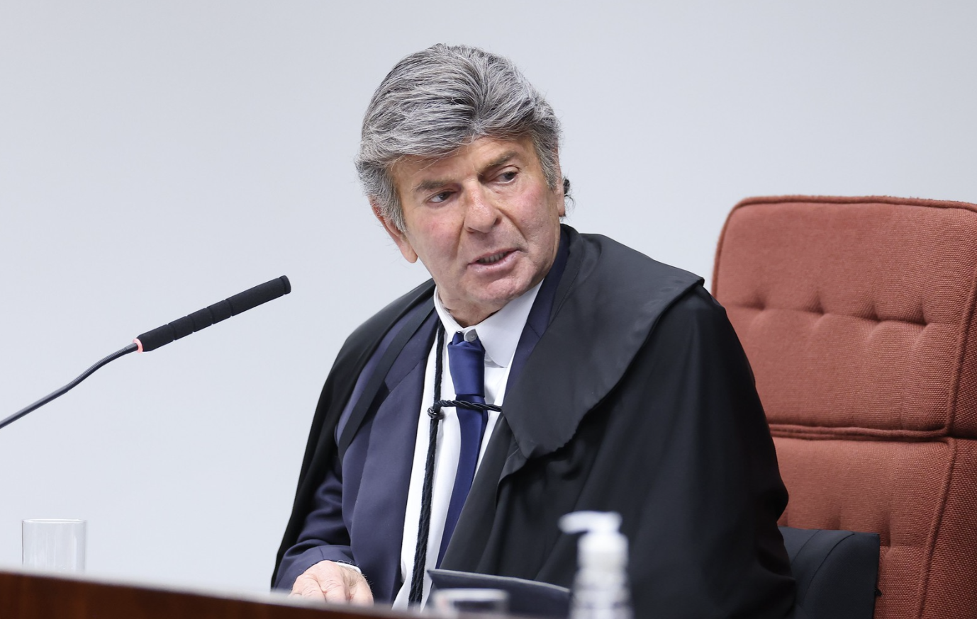O ministro Luiz Fux, do STF - 10 de setembro de 2025