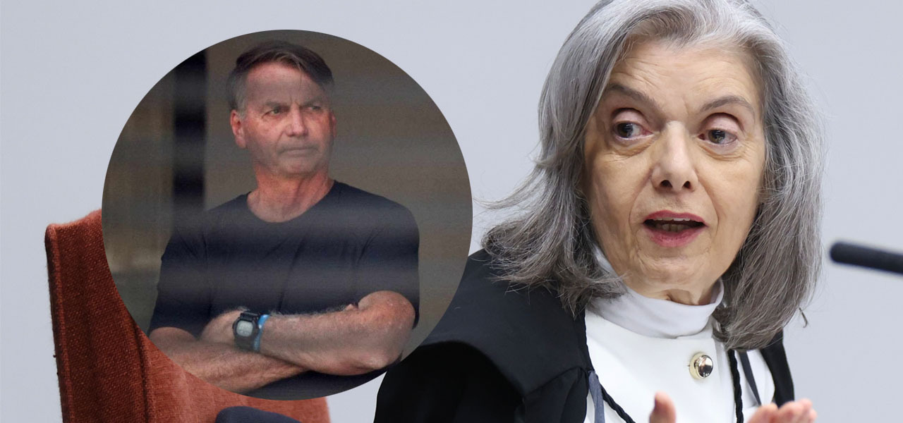 Jair Bolsonaro e Cármen Lúcia
