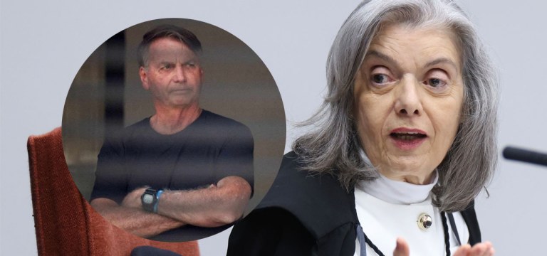 Jair Bolsonaro e Cármen Lúcia