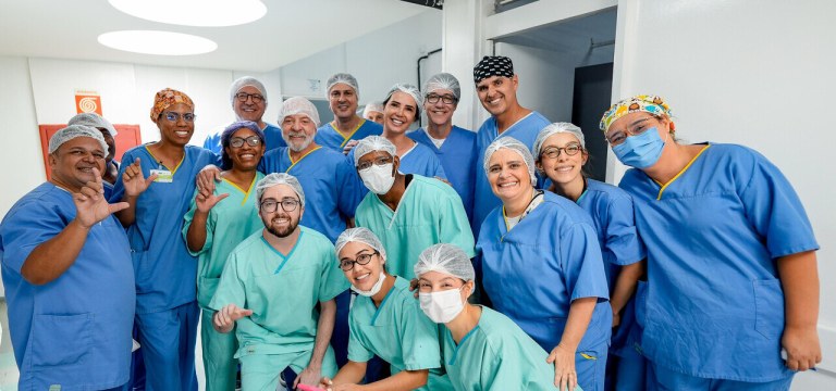 Lula em visita ao Hospital Universitário de Brasília (HUB-UnB)