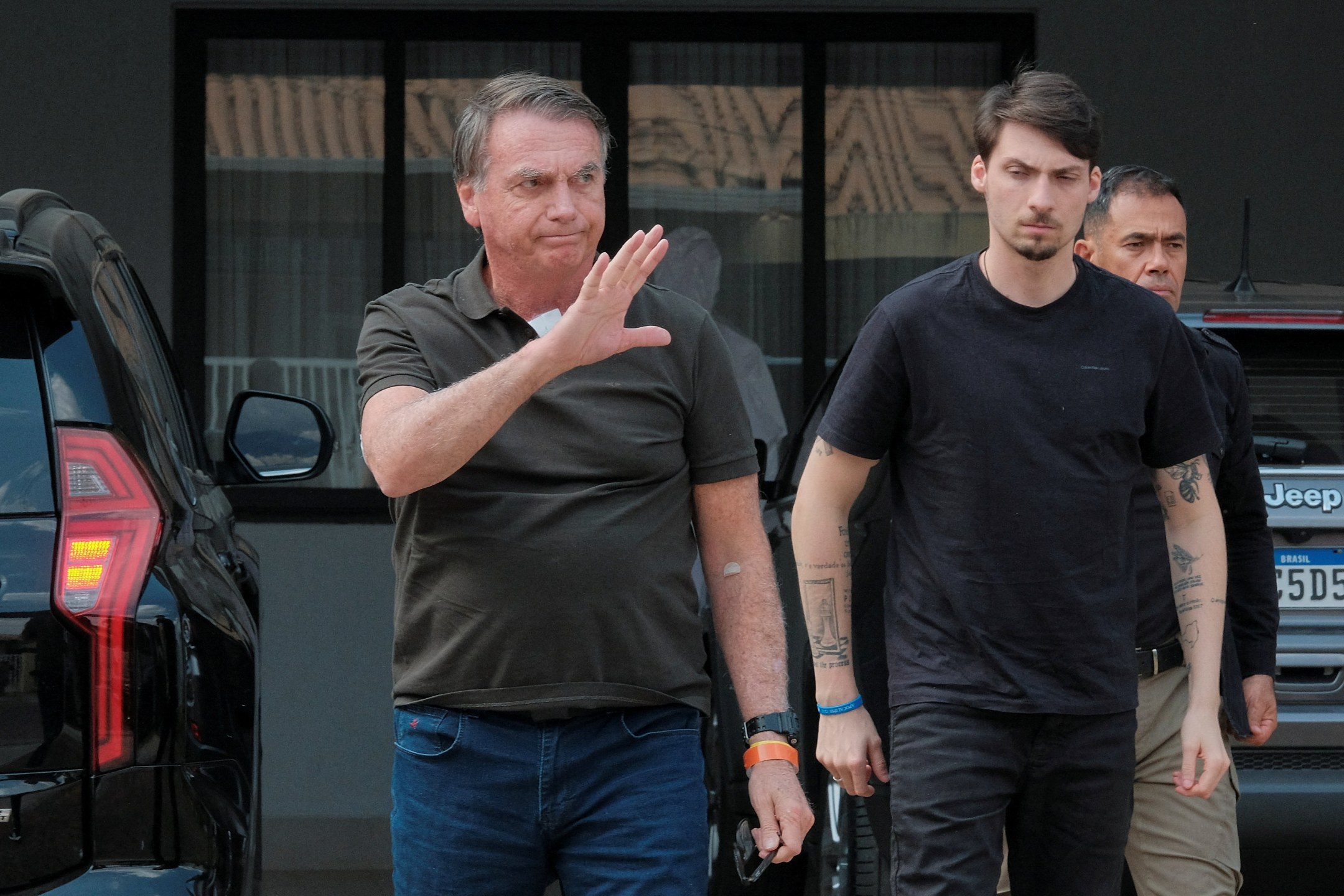 O ex-presidente Jair Bolsonaro - 14/09/2025