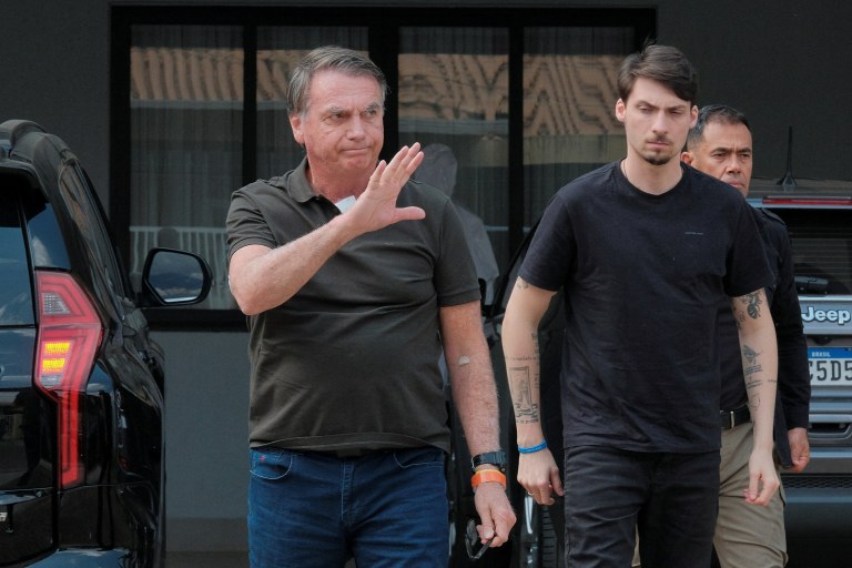 O ex-presidente Jair Bolsonaro - 14/09/2025