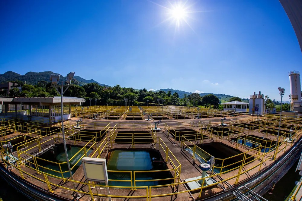 Estação de Tratamento de Água administrada pela Copasa