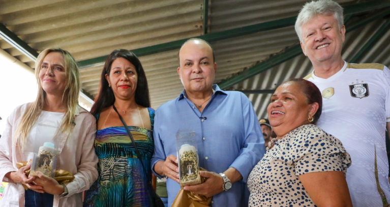 Ibaneis Rocha e Celina Leão anunciam programas sociais