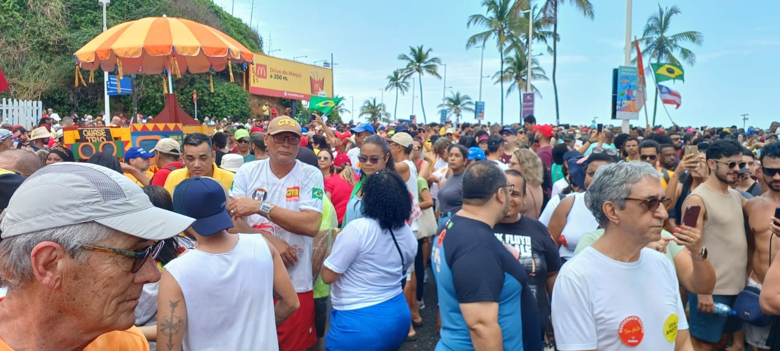 Ato contra a anistia e PEC da Blindagem - Salvador (BA)