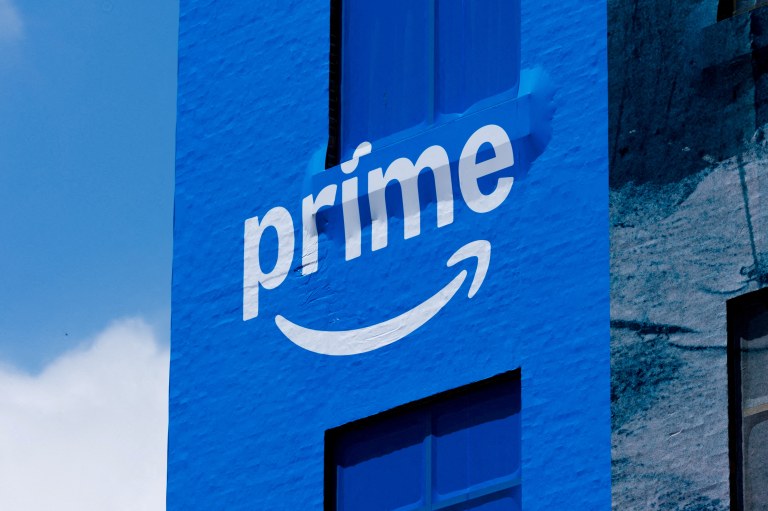 Propaganda do Amazon Prime em prédio em San Diego, no Estado norte-americano da Califórnia - 22/07/2025