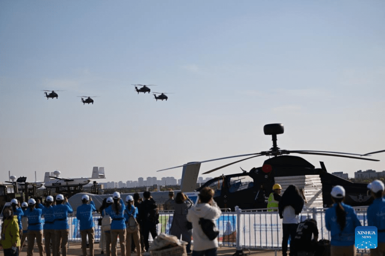 7ª Exposição de Helicópteros da China será realizada de 16 a 19 de outubro em Tianjin