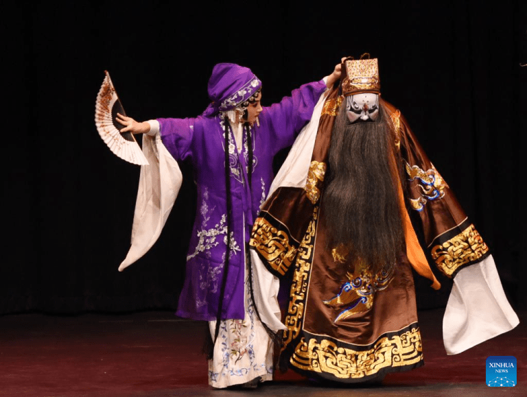 Artistas apresentam Ópera Qinqiang em Eisenstadt, Áustria