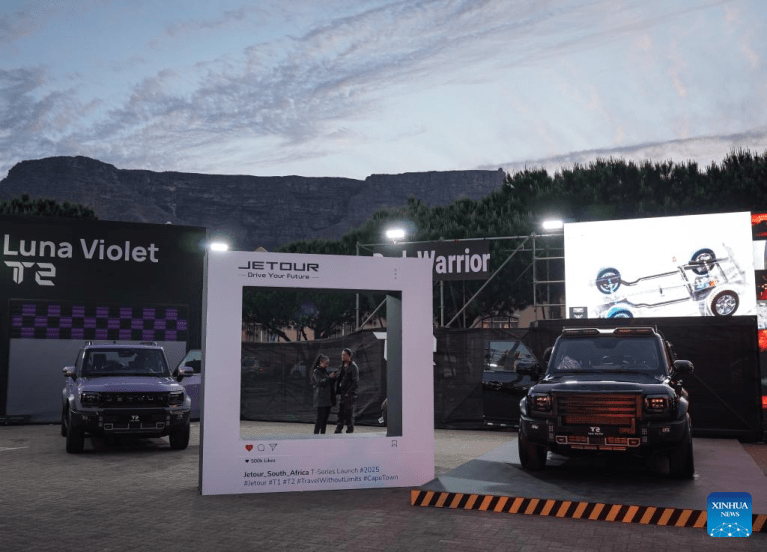 Jetour lança novos SUVs na Cidade do Cabo conforme carros chineses ganham força na África do Sul