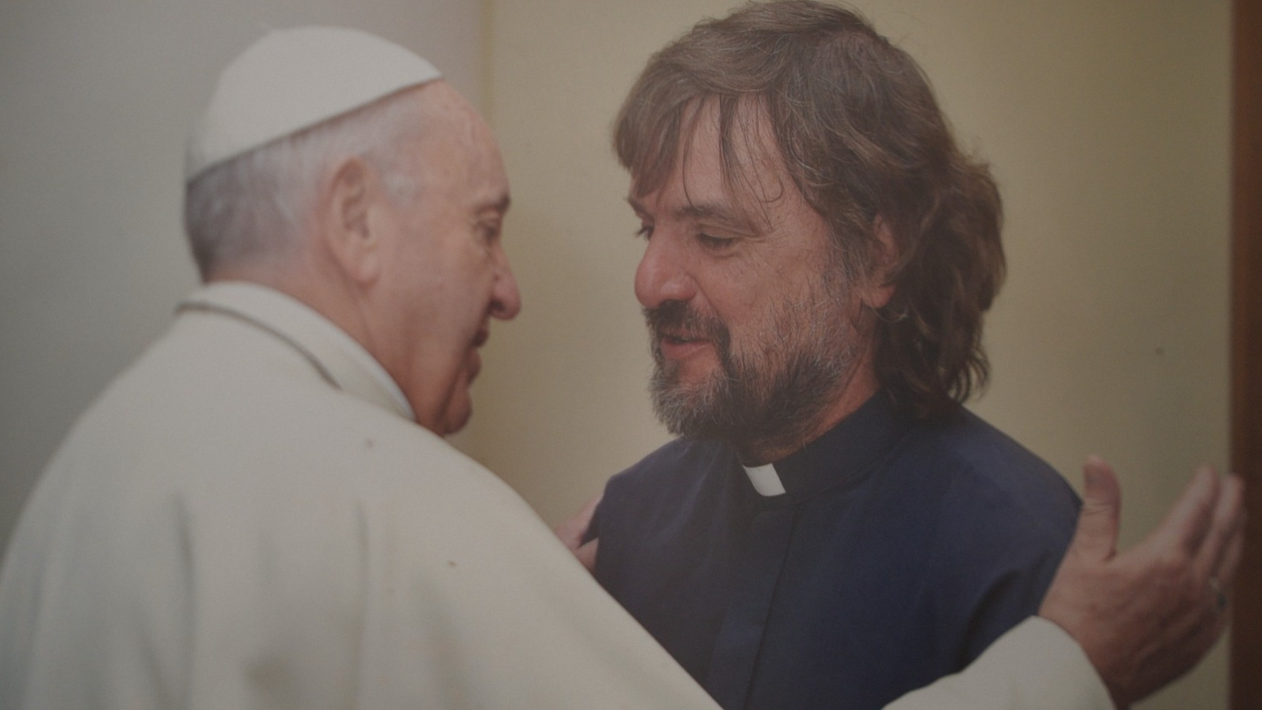 Papa Francisco e padre Pepe Di Paola