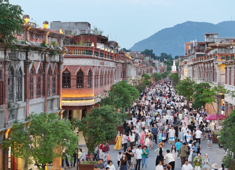 Turismo bate recorde na China