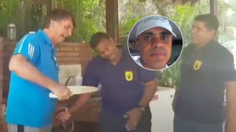 Bolsonaro brinca esfaquear o churrasqueiro: ele sabe que Adélio lhe garantiu a vitória eleitoral