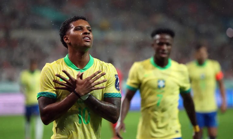 Rodrygo e Vinicius Jr