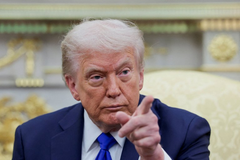 Presidente dos EUA, Donald Trump 
07/10/2025