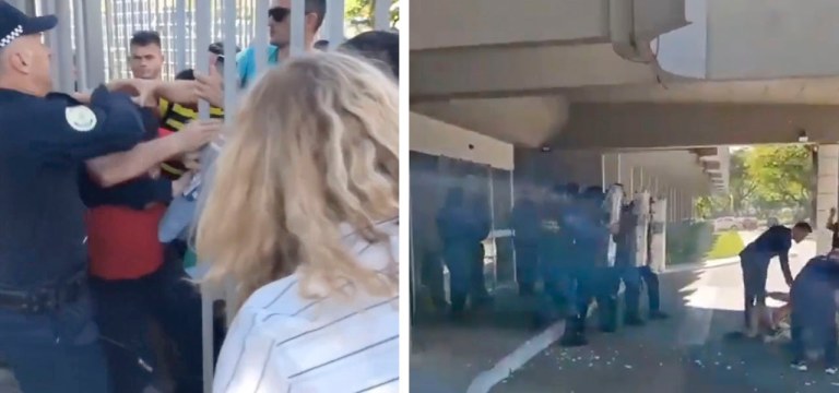 Confusão na Câmara Municipal de Porto Alegre