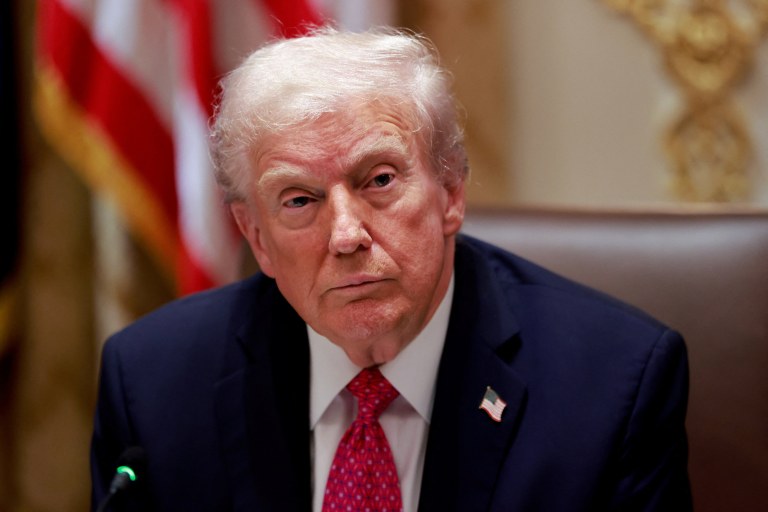O presidente dos EUA, Donald Trump - 17/10/2025