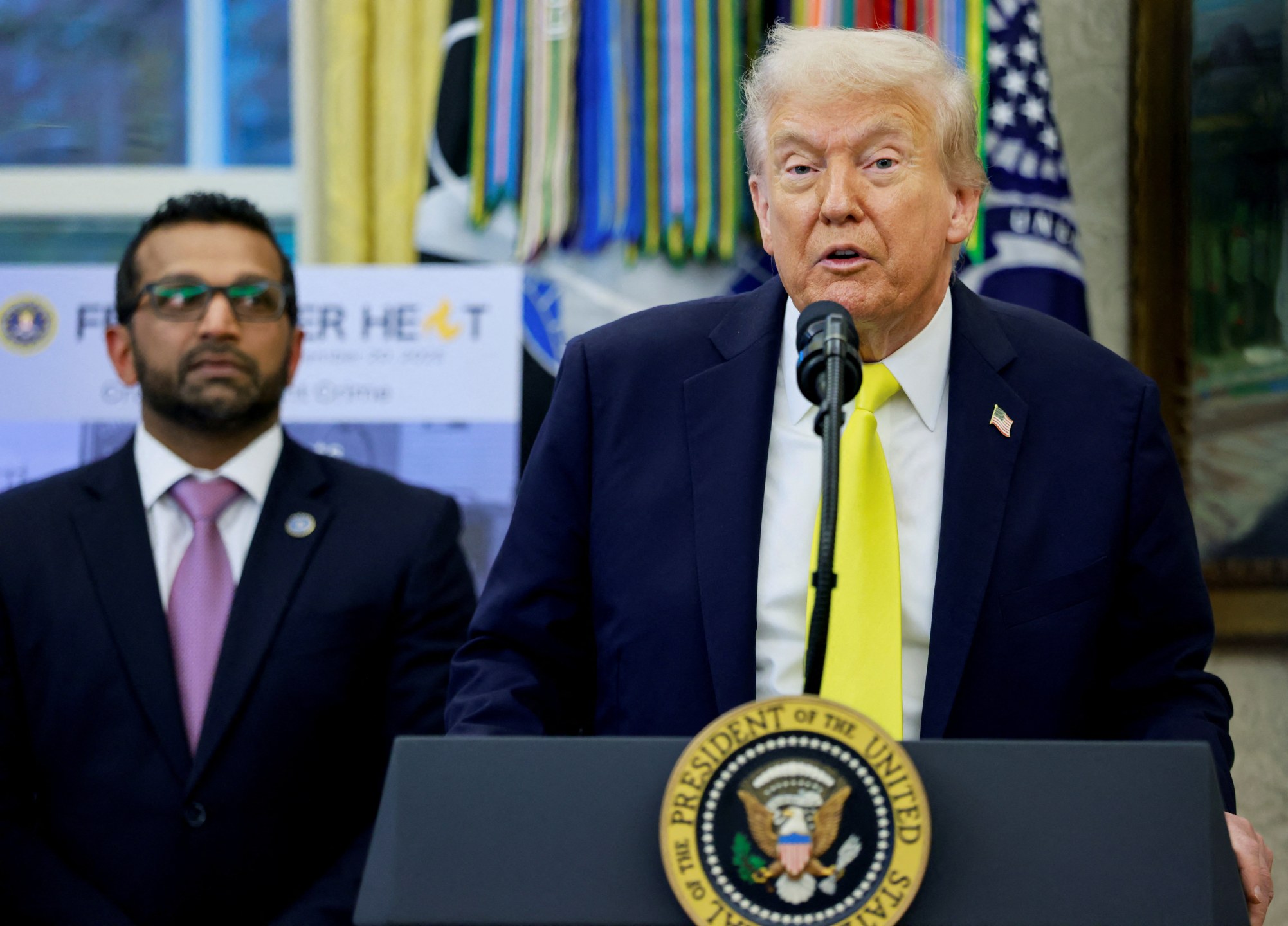 Presidente dos EUA, Donald Trump
15/10/2025