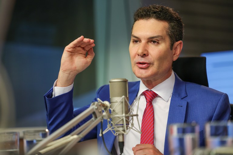 O Ministro das Cidades, Jader Filho