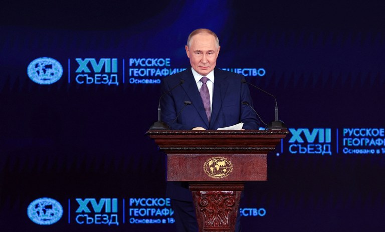 Presidente russo, Vladimir Putin
23/10/2025