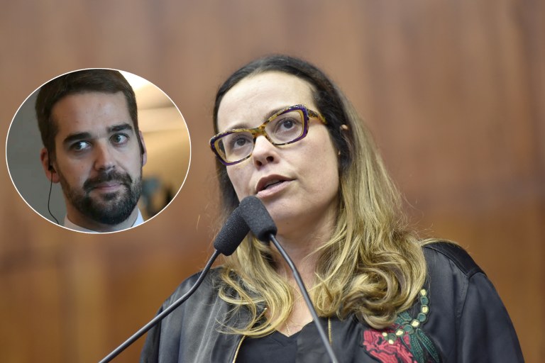 Eduardo Leite e Juliana Brizola