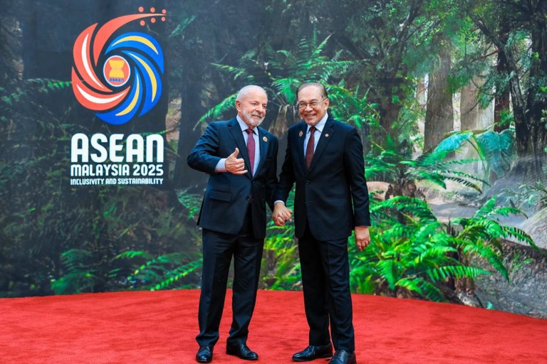Lula e Anwar Ibrahim
