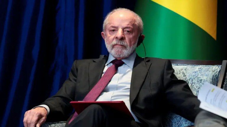 O presidente Luiz Inácio Lula da Silva - 26/10/2025