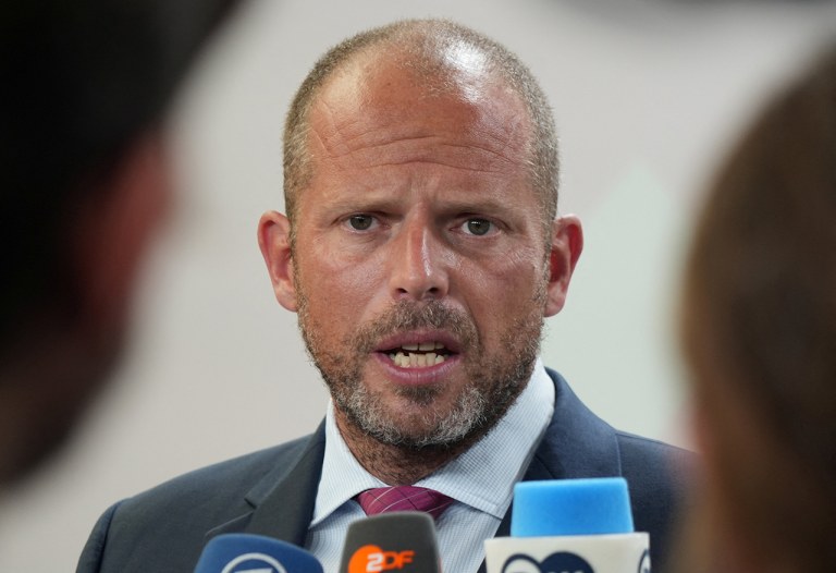 O ministro da Defesa da Bélgica, Theo Francken - 29/08/2025