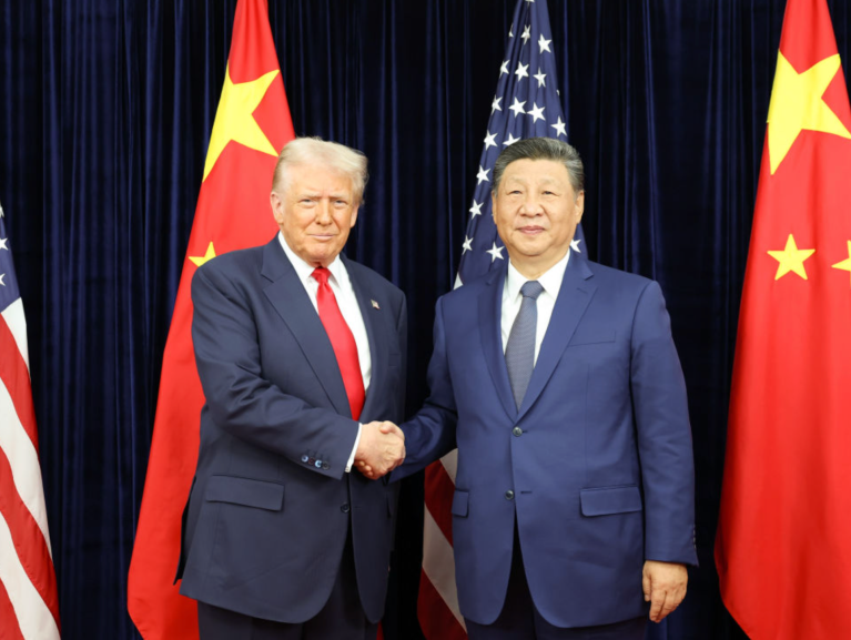 Trump e Xi se encontram na Coreia do Sul