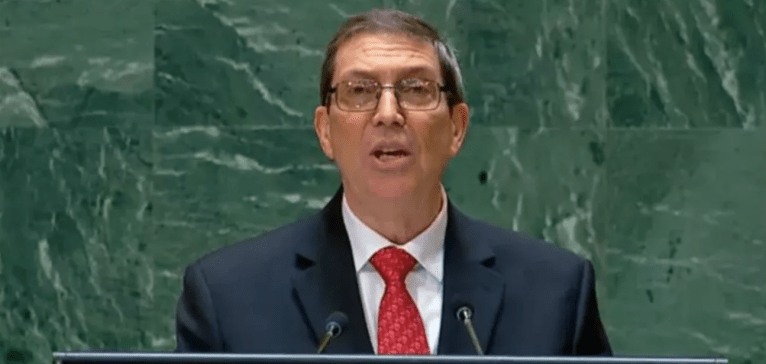 Bruno Rodríguez, chanceler de Cuba