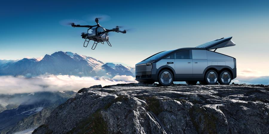 (Multimídia) Primeira fábrica de carros voadores do mundo inicia produção experimental no sul da China