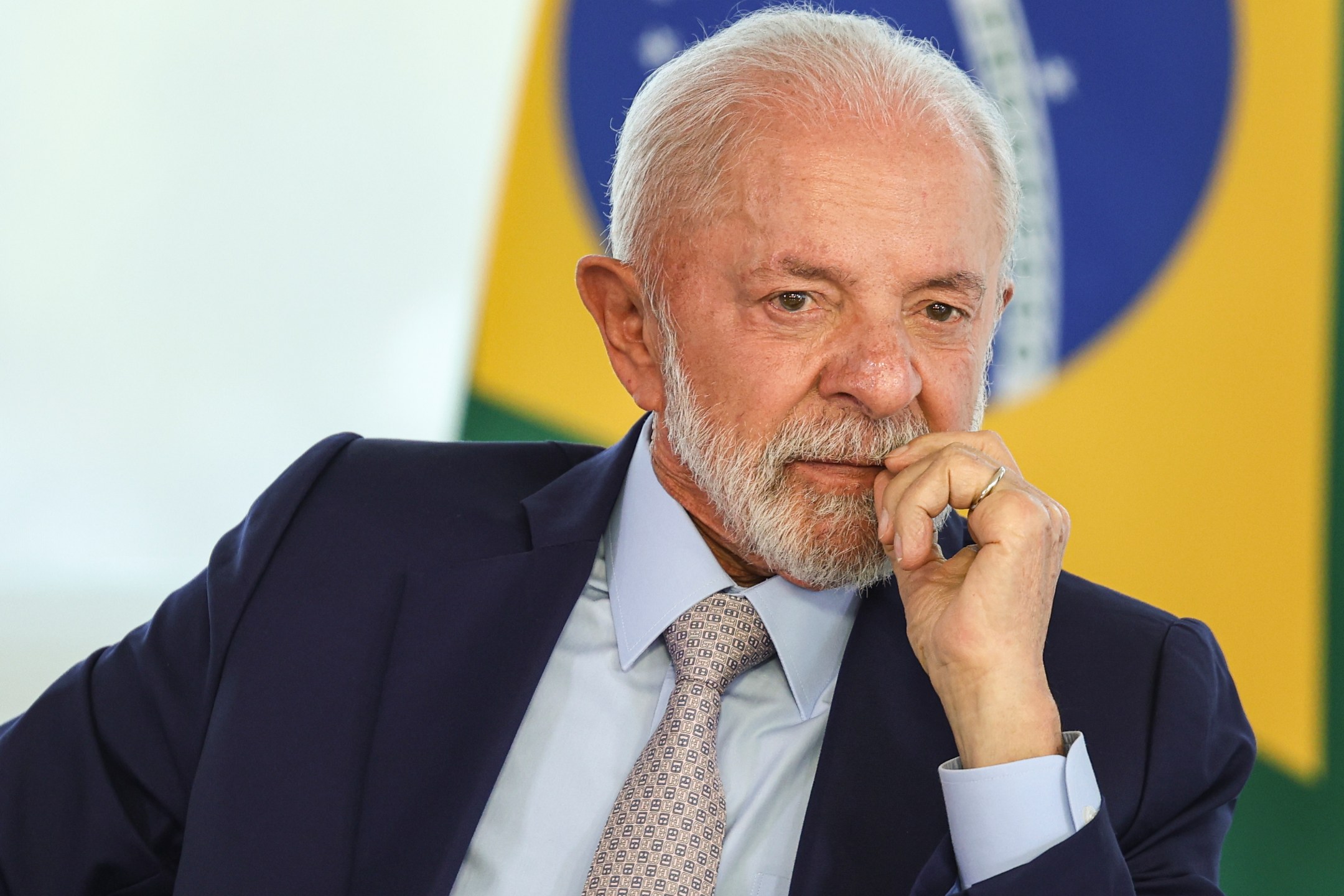 Brasília (DF) - 24/04/2025 - O presidente Luiz Inácio Lula da Silva durante cerimônia de sanção de projetos de lei