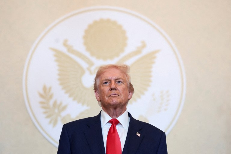 O presidente dos Estados Unidos, Donald Trump - 28/10/2025