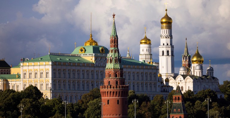 Vista do Kremlin em Moscou, Rússia - 12/8/2024