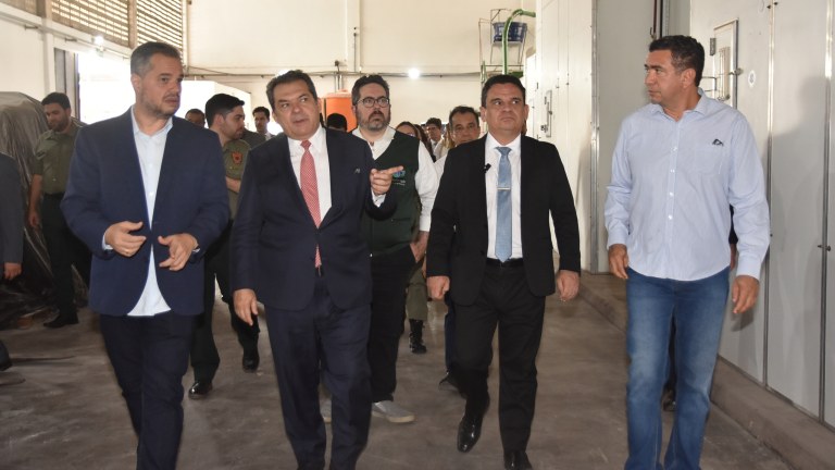 Carlos Pires Brandão em visita ao Complexo Penitenciário de São Luís