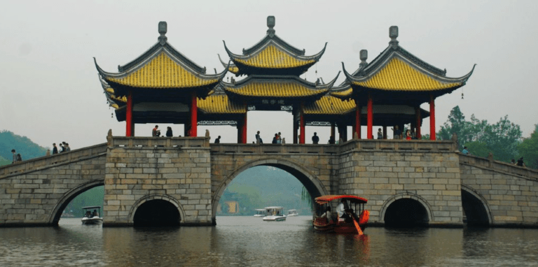Cidade de Yangzhou, na China