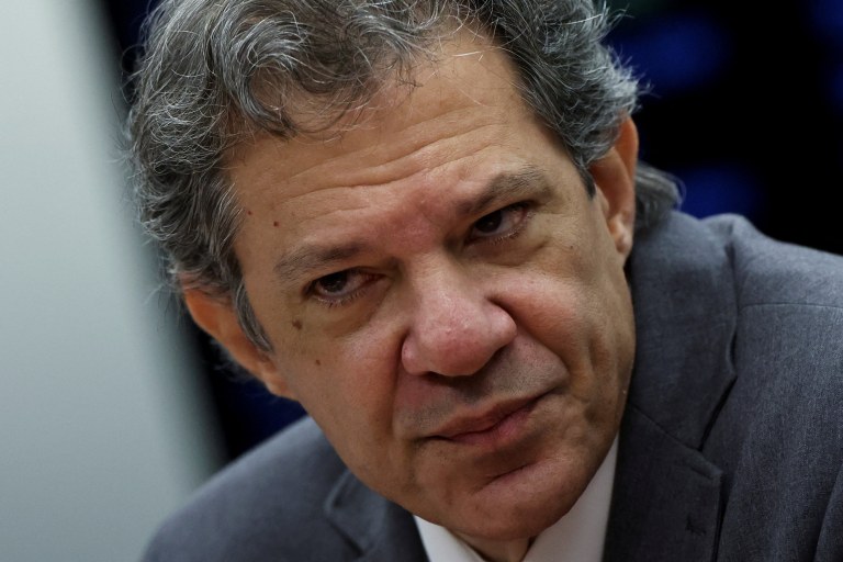 O ministro da Fazenda, Fernando Haddad, participa de audiência na Câmara dos Deputados, em Brasília-DF - 24/09/2025