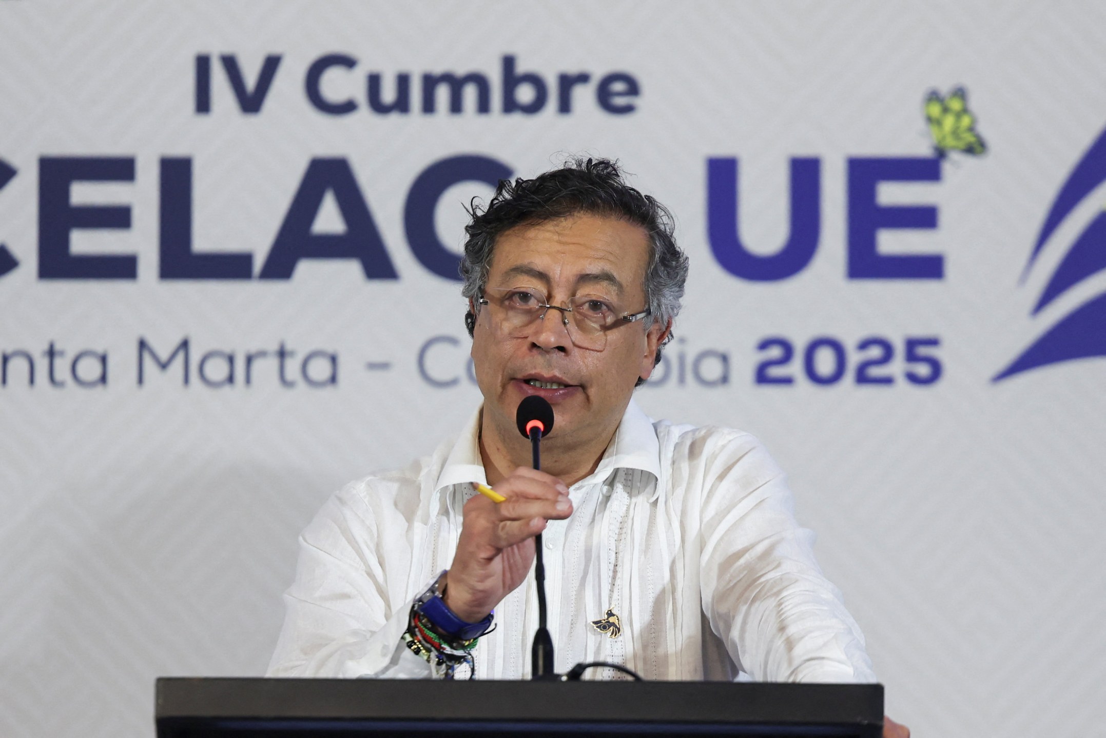 Presidente da Colômbia, Gustavo Petro
09/11/2025